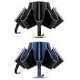 thumbnail image 1 of 2-pack Travel Umbrella, Unbreakable 10 Ribs Umbrella, Windproof Umbrellas For Rain Sun, Automatic, 1 of 5