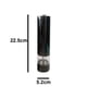 thumbnail image 2 of Molinillo de Pimienta Eléctrico de Acero Inoxidable - Negro Mate Adepaton CPB-US-YYM481-3, 2 of 4