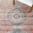 thumbnail image 6 of SAFAVIEH Madison Emmet Traditional Area Rug, Rust/Ivory, 4'5" x 6'5", 6 of 8