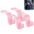 thumbnail image 1 of Colgador organizador universal Amooca para reposacabezas de coche (rosa), 1 of 8