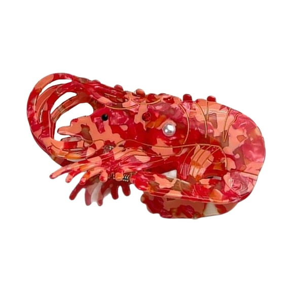 Lightweight Acetate Hair Claw Clip Women Girls Hair Accessories Lobster Design Delicate Hair Grip