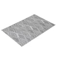 thumbnail image 4 of Tapetes rectangulares para mesa de comedor, manteles individuales de PVC, decoración de cocina y comedor, 4 Uds. (gris), 4 of 8