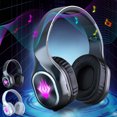 thumbnail image 1 of Auriculares Inalámbricos Bluetooth 5.2 Xihbxyly con Micrófono Reproducción Prolongada Diseño Plegable, 1 of 7