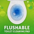 thumbnail image 2 of Scrubbing Bubbles Toilet Bowl Cleaner Wand Starter Kit, Flushable Toilet Pads, Fresh Brush Cleaning System, Citrus, 1 Wand, 1 Stand, 8 Count, 2 of 3