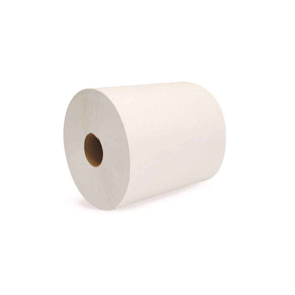 Boardwalk BWK17GREEN 8 in. x 800 ft. 1-Ply Green Universal Roll Towels - Natural White (6 Rolls/Carton)