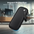 thumbnail image 6 of FINTIE Case for Nintendo Switch 2 (2025), Protective Hard Shell Slim Carrying Case w/12 Game Card Slots, Portable Travel Storage Cover w/Pocket for Amiibo Card & Accessories, Black, 6 of 9