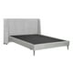 thumbnail image 3 of Box Base Cama Slim Matrimonial + Cabecera Milán Gris claro, 3 of 11