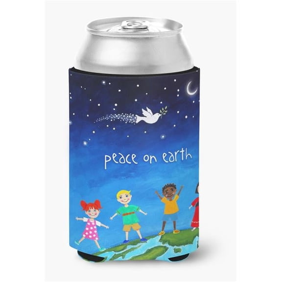 Peace on Earth Can or Bottle Hugger