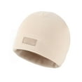 thumbnail image 4 of Riforla Winter Warm Daily Fashionable Elastic Casual Slouchy Hat Suitable for Man and Woman Bomber Hats Beige, 4 of 4