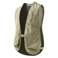thumbnail image 2 of BVOFAR Mens Utility Vests Outwear with Multi-Pockets Lightweight Fishing Vest Outdoor Hiking Hunting, Camping Vest Jackets Khaki—Tank Tops XXL, 2 of 3