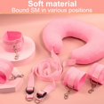 thumbnail image 2 of 1 set Adjustable Bed Restraints Kit - Ankle and Wrist Restraints for Couples and Lovers - Sex Bondage Tool for Enhanced Intimacy and Roleplay, 2 of 4