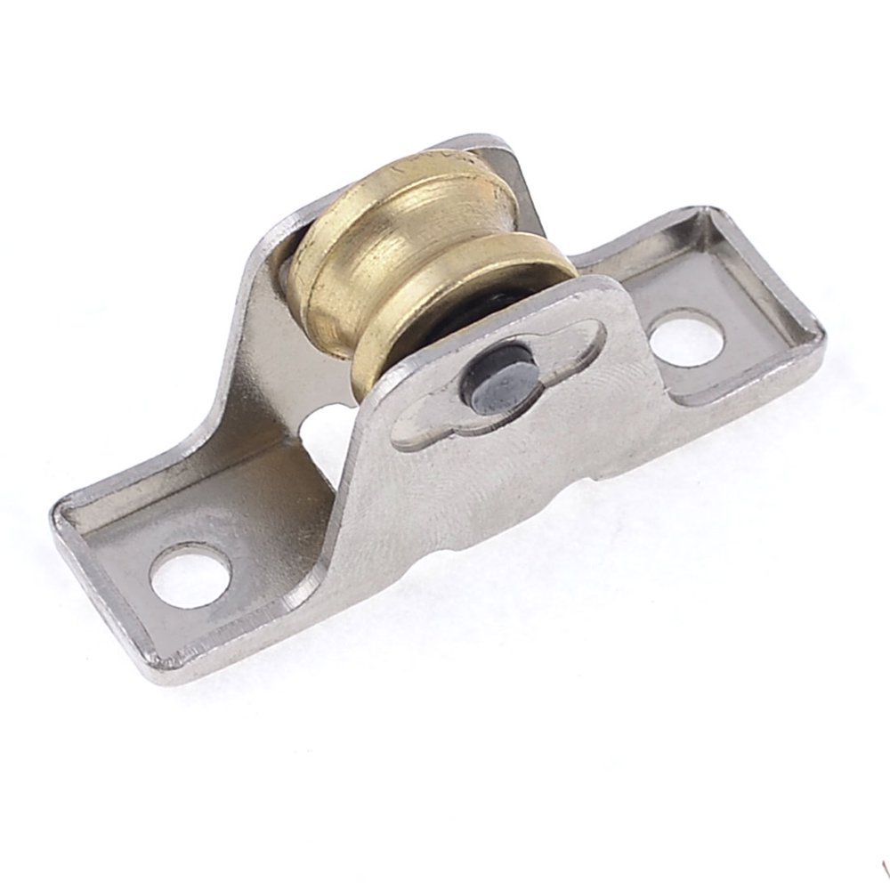 Unique Bargains 0.63" Dia Single Roller Window Sash Pulley Doors Wheel