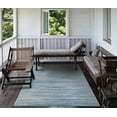 thumbnail image 7 of Couristan Monte Carlo Coastal Breeze 2'3" x 7'10" Runner Ocean and Champagne Outdoor Rug, 7 of 7