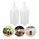 thumbnail image 4 of WORGEOUS Botellas para condimentos exprimibles, 800ml, botella de mostaza, salsa de tomate, aderezo para ensalada, dispensador de mermelada, botella transparente para exprimir, 2 uds., 4 of 7