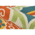 thumbnail image 4 of Damask Baja Outdoor Rug in Multi - Rectangle 1'8" X 3'7", 4 of 4