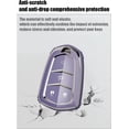 thumbnail image 4 of Key Fob Cover Compatible with Cadillac Escalade CTS ATS STS Keychain Case Holder Protector,B Pink Purple, 4 of 8
