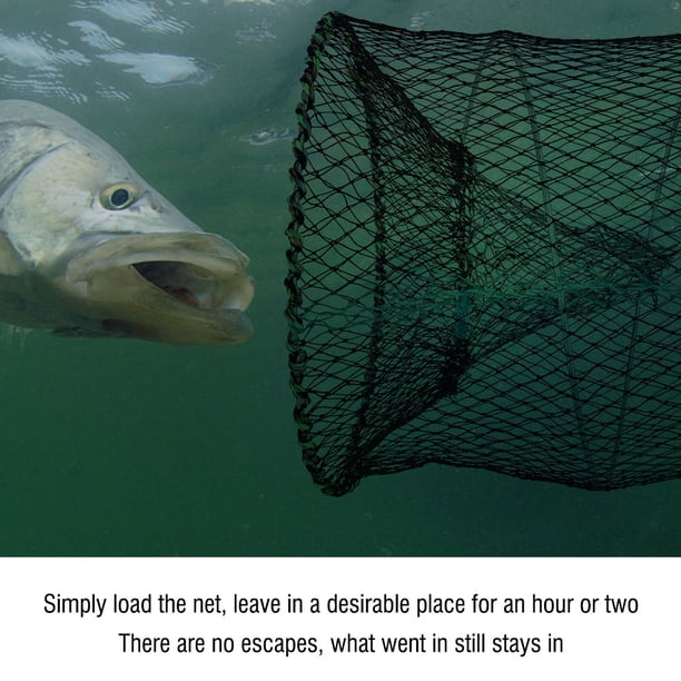 Red De Pesca, Trampa De Cebo De Pesca Camarones De Cangrejo De Cangrejo, Jaula De Trampa De Pesca Para Cangrejo Minnow Cangrejo De Cangrejo De Camarón Trampa De La Red De La