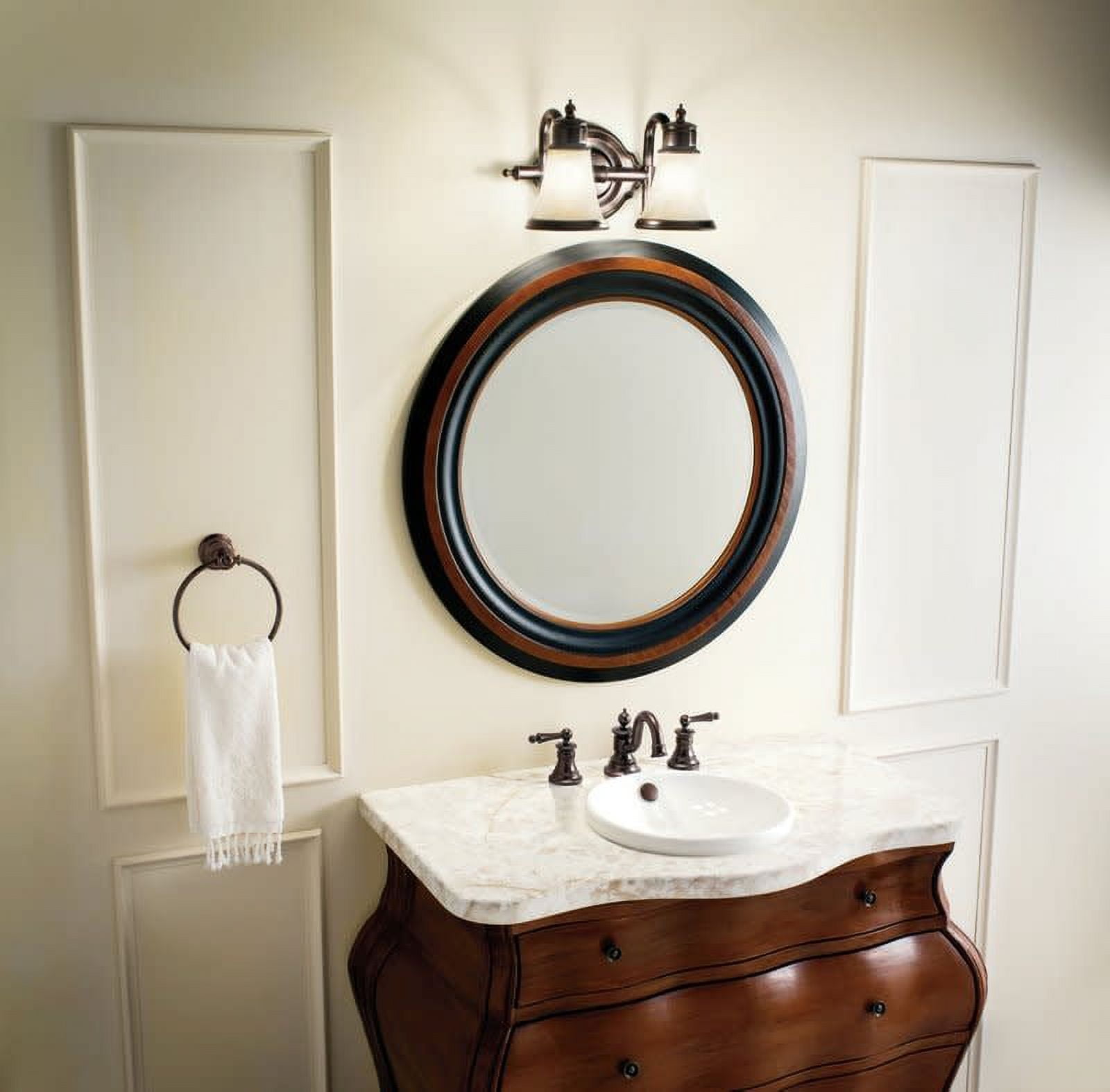 Moen Yb9861 9" Wide Victorian 1 Light Bathroom Fixture From The Waterhill Collection -