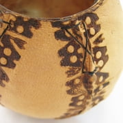 Simple Mate Lined in Carved Leather Argentina 3326 ships from USA