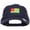 Navy, variant on Togo Flag Embroidered Washed Cap - Grey OSFM