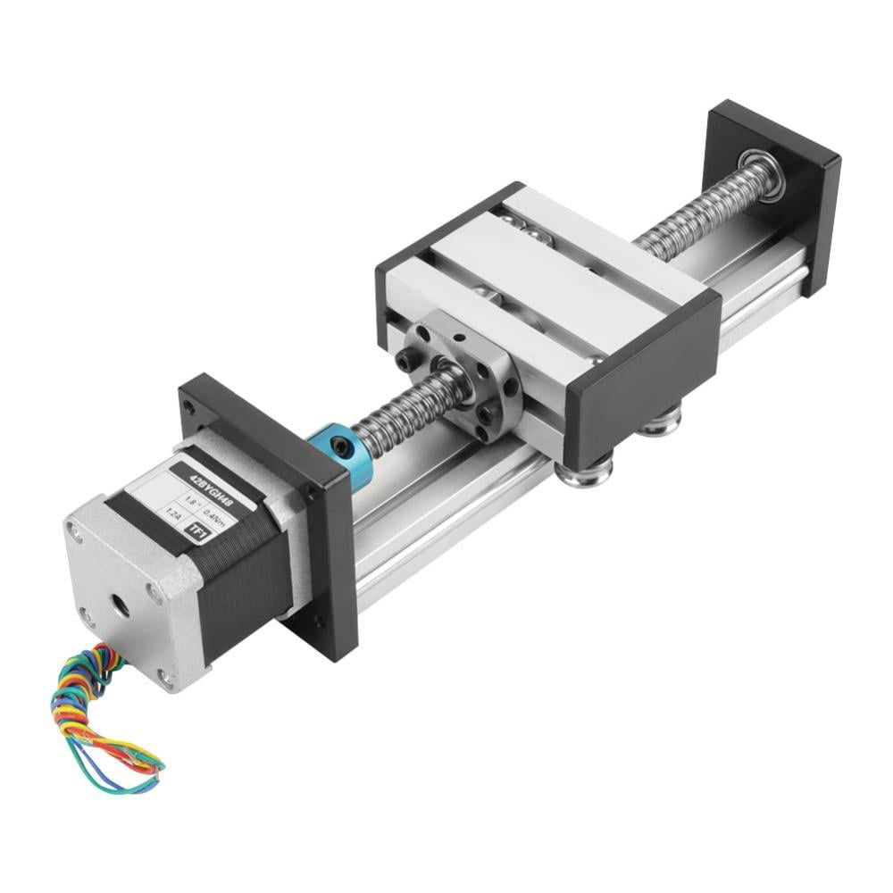 Ball Screw Slide with a Stepper Motor 0.47inch Stroke Long Stage Actuator 12mm