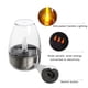 thumbnail image 4 of Vela solar sin llama para exteriores con luz cálida LED parpadeante | Decoración impermeable recargable con energía solar | 1 pieza | 3.54x2.36 pulgadas | Jardín, patio, fiesta, boda, camping, 4 of 9