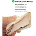 thumbnail image 3 of Key Fob Cover Compatible with Mazda CX-4 CX-5 CX-7 CX-9 CX-30 Atenza Axela 2019-2024 4 Button Keychain Case Holder Protector,White, 3 of 6