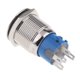 thumbnail image 4 of Interruptor de Botón Momentáneo de Metal de 19 Mm con Enclavamiento Ip67 Zulema Azul Led Interruptor de Botón, 4 of 8