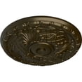 thumbnail image 3 of Ekena Millwork 15 3/4"OD x 5/8"P Amelia Ceiling Medallion (Fits Canopies up to 4 1/8"), Hand-Painted Green Gold, 3 of 6
