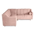 thumbnail image 3 of Sala Esquinera De Velvet Palo De Rosa Modelo Sabbat, 3 of 8