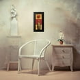 thumbnail image 4 of Corbin, Delphine 8x14 Black Modern Framed Museum Art Print Titled - Fleur sur Tuiles II, 4 of 5