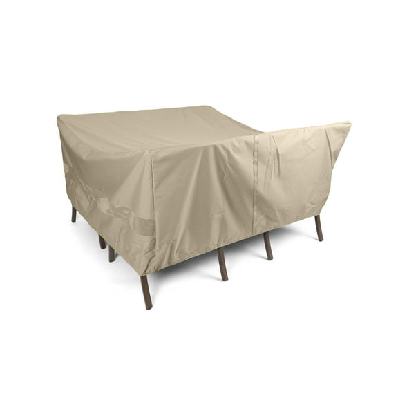 Covermates Outdoor Cover for Dining Sets with Umbrellas - 76"W x 76"D x 30"H, 300D Polyester, All-Weather