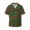 thumbnail image 6 of Kdxio Men's Hawaiian Shirt for Men Short Sleeve Shirt Red Snake Summer Casual Holiday Beach Button Down T-Shirts, 6 of 7