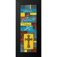 thumbnail image 2 of Grey, Jace 9x18 Black Modern Framed Museum Art Print Titled - Religious Spanish Quote 2, 2 of 5