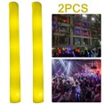 thumbnail image 1 of WDOplteas Barra LED Tubo Intermitente Esponja Suministros para Fiestas Bodas Y Festivales (amarillo) 2 Uds., 1 of 7