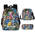thumbnail image 1 of For Pokemon Backpack Shoulder Bag Pencil Girl Backpack Cute For Girls Gifts, 1 of 1