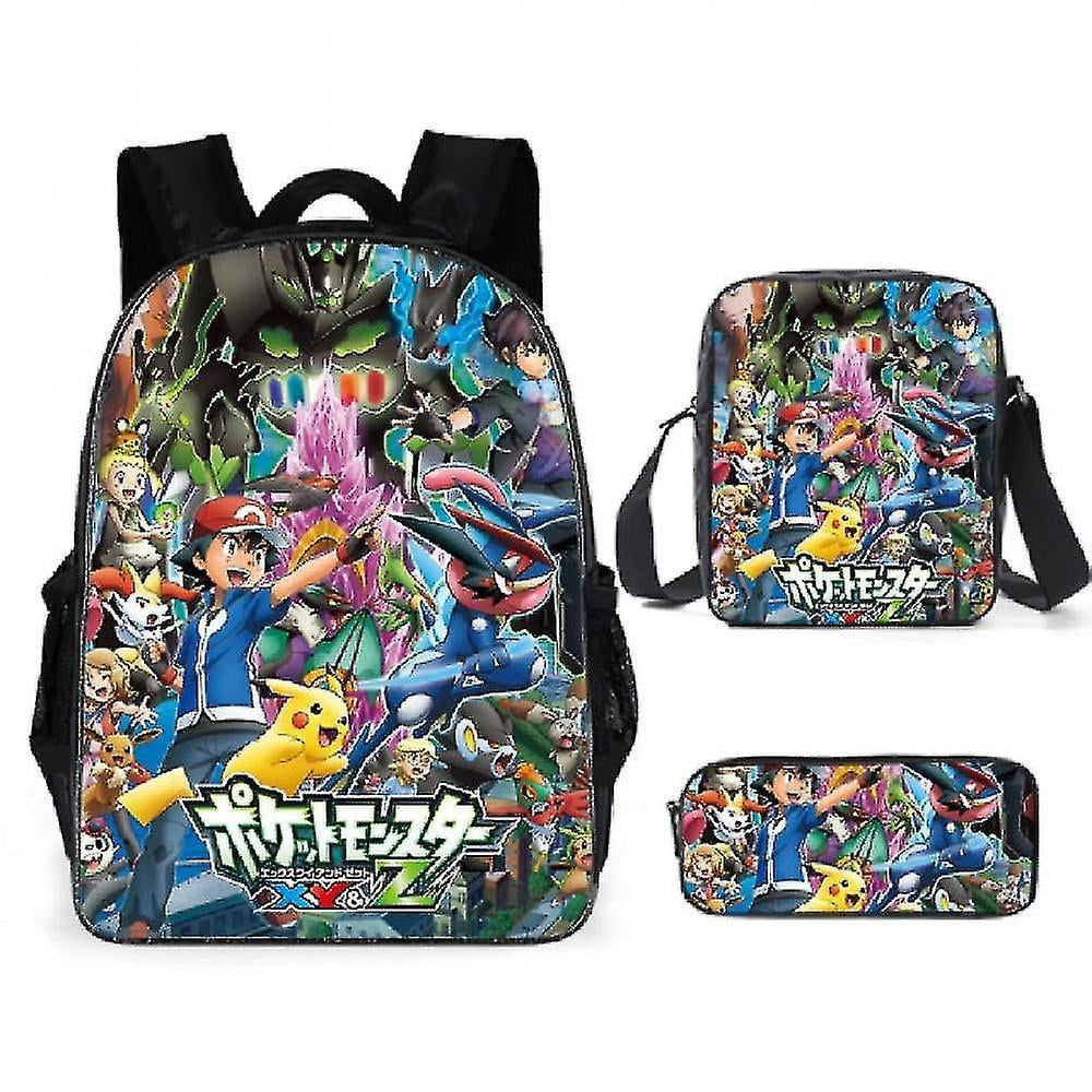 Zmleve For Pokemon Backpack Shoulder Bag Pencil Girl Backpack Cute For Girls Gifts Other