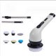 thumbnail image 1 of ZHAOCHENG Cepillo de limpieza multifuncional blanco (equipado con 6 cabezales blancos), 1 of 1