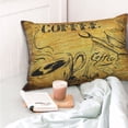thumbnail image 4 of Fotbe Coffee Vintage Funda de Almohada Decorativa Estilo Occidental, Lujo en Algodón, Fundas para Almohadas King, Cojín Estampado para Decoración del Hogar-20"x30", 4 of 6