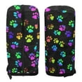 thumbnail image 2 of Yuyamidu Colorful Dog Paw Golf Bag Cover Cute Golf Bag Umbrella for Clubs with Snap Button Dust and Sun Protection Fit Most Club Bags, 2 of 8