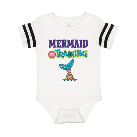 

Inktastic Mermaid in Training Girls Gift Baby Girl Bodysuit