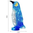 thumbnail image 3 of Uuiauoio LED Penguin Outdoor Christmas Decorations with Glitter and Battery Lights for Garden Patio Party Festive Holiday Yard Decor, 3 of 6
