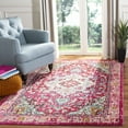 thumbnail image 3 of SAFAVIEH Monaco Axel Transitional Area Rug, Fuchsia/Light Blue, 6'7" x 6'7" Square, 3 of 6