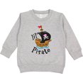 thumbnail image 2 of Inktastic Lil' Pirate Pirate Ship, Pink Bandana Toddler Sweatshirt, 2 of 4