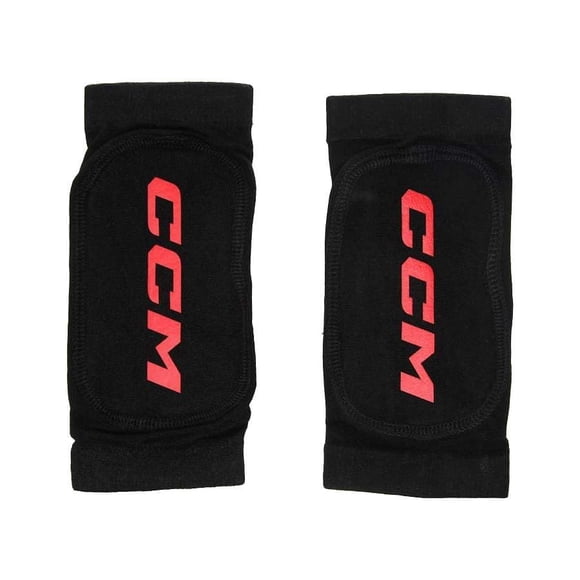 CCM Hockey Lace Bite Protector, PU Gel Insert, Polyester Sleeve, Ankle Cover, Black, OSFA