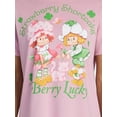thumbnail image 4 of Strawberry Shortcake Women's St. Patrick's Day Berry Lucky Graphic Tee, Sizes XXS-XXL, 4 of 5