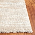 thumbnail image 3 of SAFAVIEH Tahoe Trudi Distressed Shag Runner Rug, Ivory/Gold, 2' x 9', 3 of 7