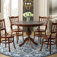 thumbnail image 5 of Lochas Soft Round Area Rug Vintage Circle Rug Carpet for Living Room Bedroom Nursery Bathroom Kitchen,4Ft,Blue, 5 of 7