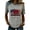 Gray, variant on EANJE 911 25th Anniversary Shirt Women Never Forget Short Sleeve T-Shirt Patriot America Tribute Remembrance September 11 Vintage Graphic Tee Patriotic Usa Flag Crewneck Top White L