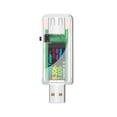 thumbnail image 2 of Tester USB Batería eléctrica LCD Pantalla digital Detector de cargador de teléfono móvil Multímetro Multímetro Multímetro Transparente seitruly EL015335-03B, 2 of 7